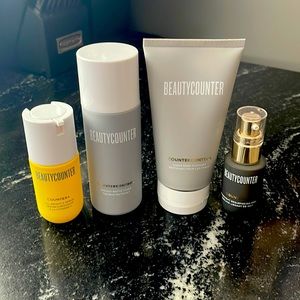 Beautycounter - cleanser, toner, serum, and peel